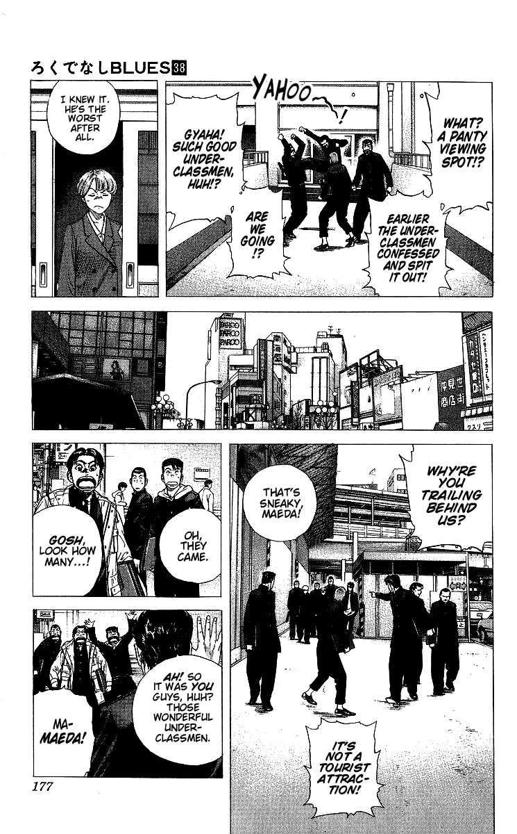 Rokudenashi Blues Chapter 377 page 12 - Chapter 377: NEVER
