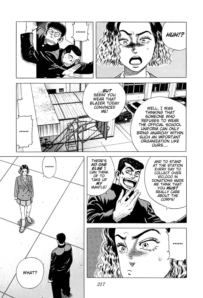 Rokudenashi Blues Chapter 381 page 15 - Chapter 381: DODGER BLUE MAN & WOMAN