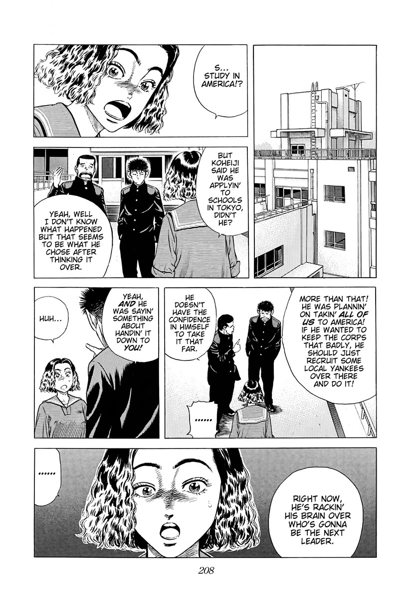 Rokudenashi Blues Chapter 381 page 6 - Chapter 381: DODGER BLUE MAN & WOMAN