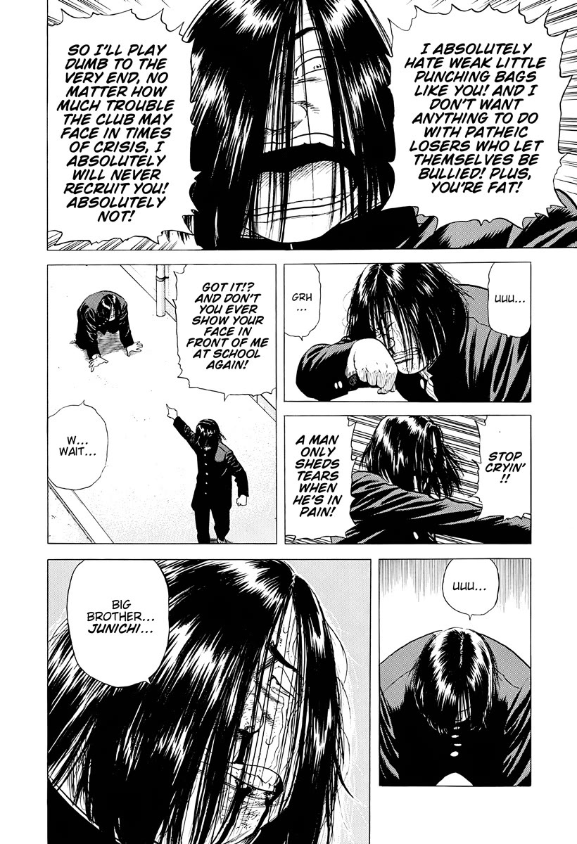 Rokudenashi Blues Chapter 384 page 14 - Chapter 384: PUNCHING BAG