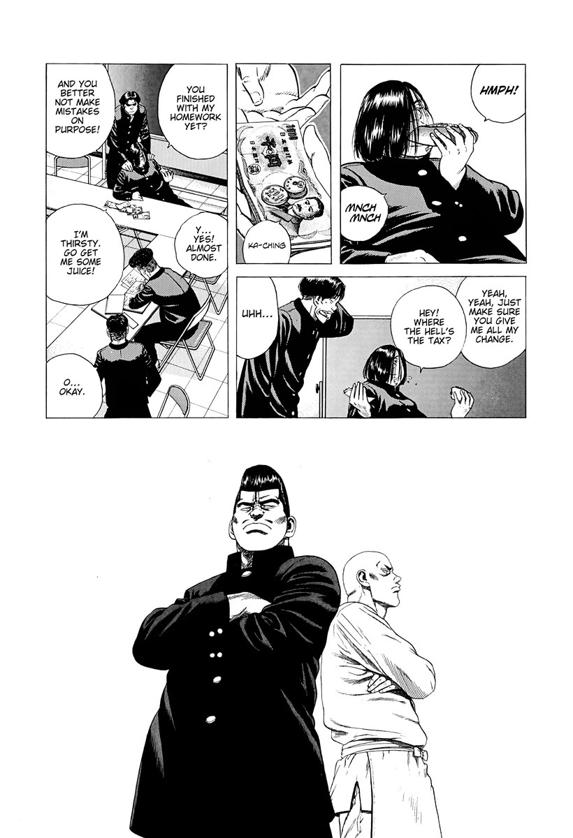 Rokudenashi Blues Chapter 384 page 17 - Chapter 384: PUNCHING BAG