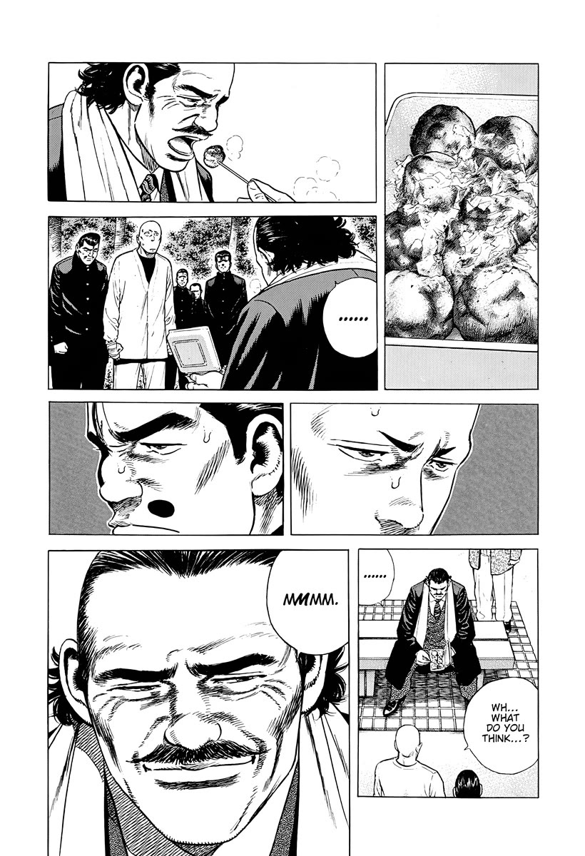 Rokudenashi Blues Chapter 385 page 16 - Chapter 385: TACOYAKI - Run with your head held high