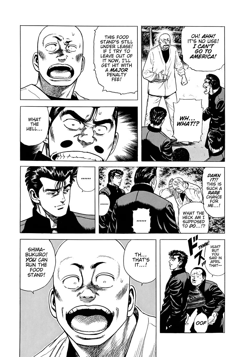 Rokudenashi Blues Chapter 385 page 18 - Chapter 385: TACOYAKI - Run with your head held high