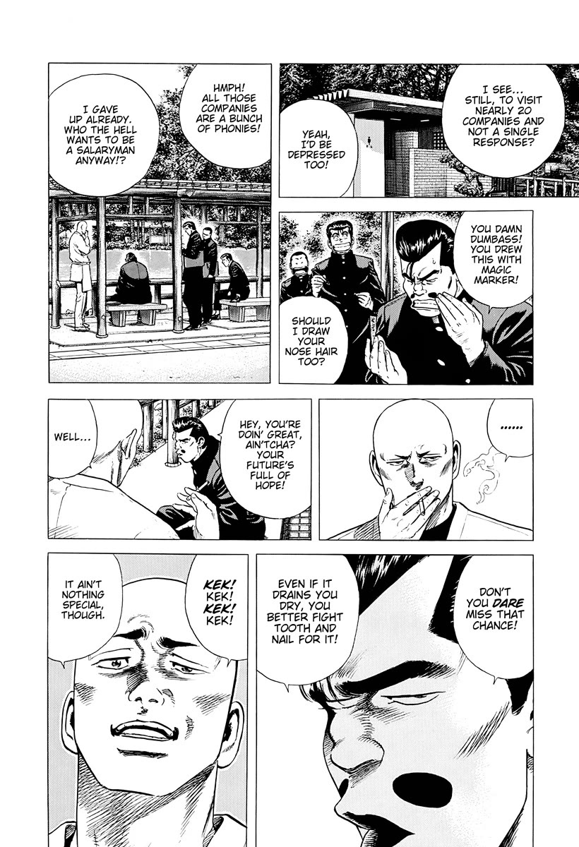 Rokudenashi Blues Chapter 385 page 6 - Chapter 385: TACOYAKI - Run with your head held high