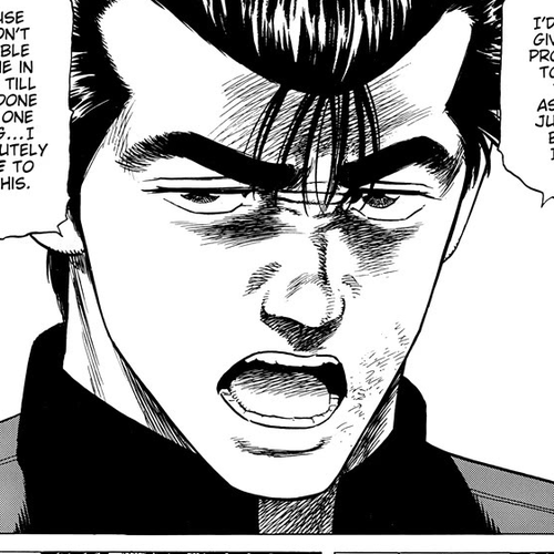 Rokudenashi Blues Chapter 403: Tough bein' a MAN cover