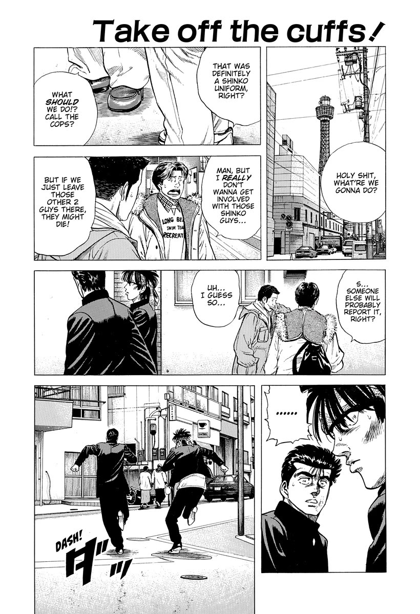 Rokudenashi Blues Chapter 405 page 1 - Chapter 405: Take off the cuffs!