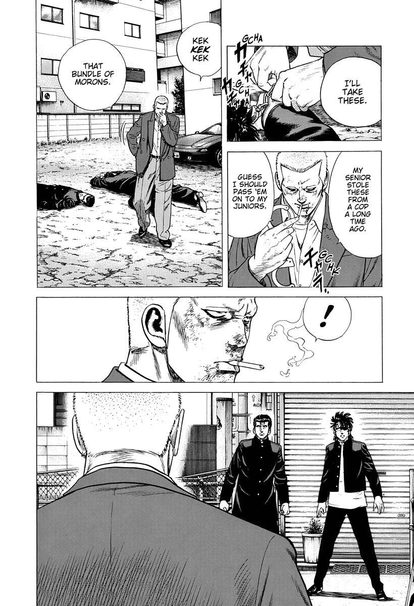 Rokudenashi Blues Chapter 405 page 3 - Chapter 405: Take off the cuffs!
