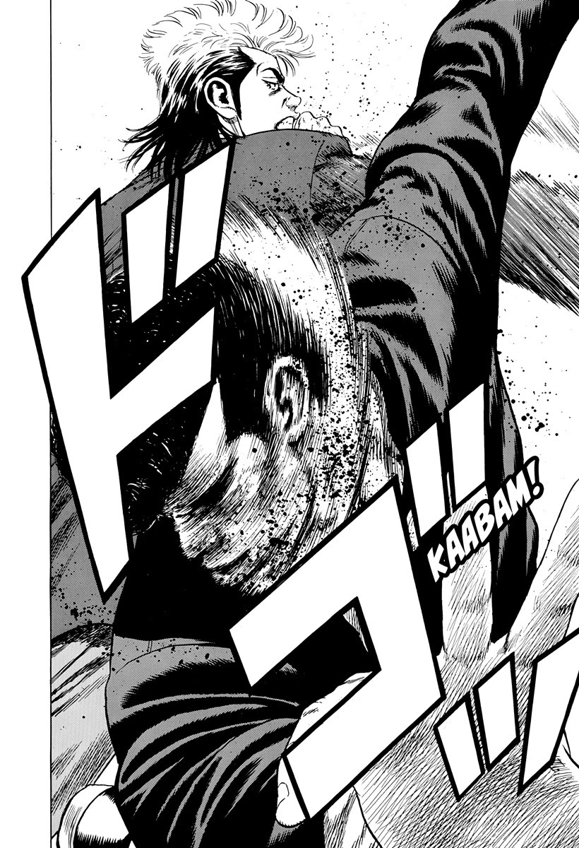 Rokudenashi Blues Chapter 409 page 13 - Chapter 409: A PRO BOXER'S FIST