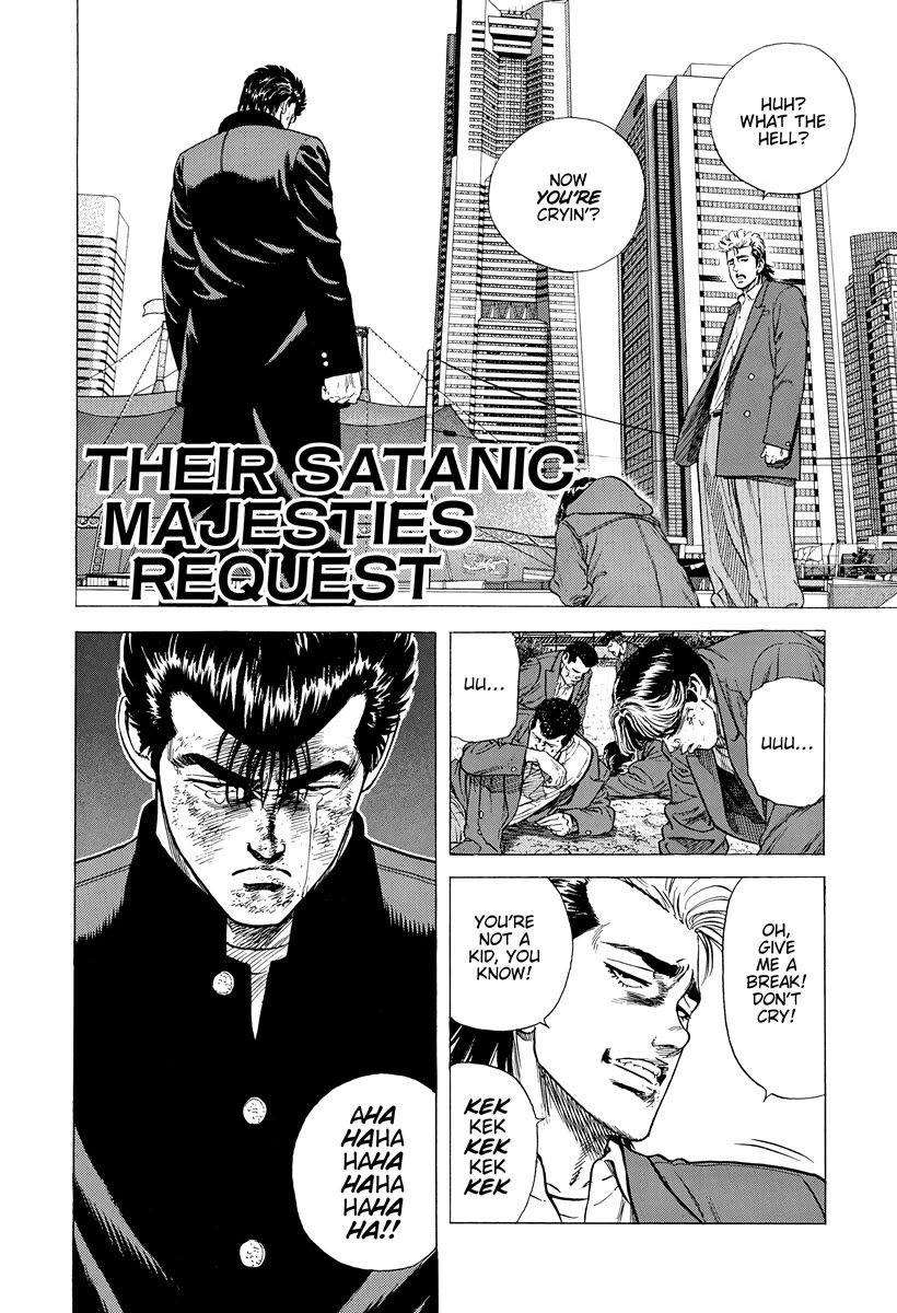 Rokudenashi Blues Chapter 412 page 1 - Chapter 412: THEIR SATANIC MAJESTIES REQUEST