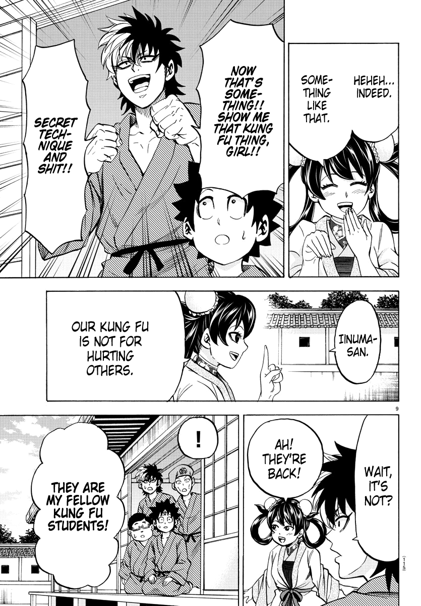 Rokudou no Onna-tachi Chapter 107 page 9 - Chapter 107: Nestled Martial Arts