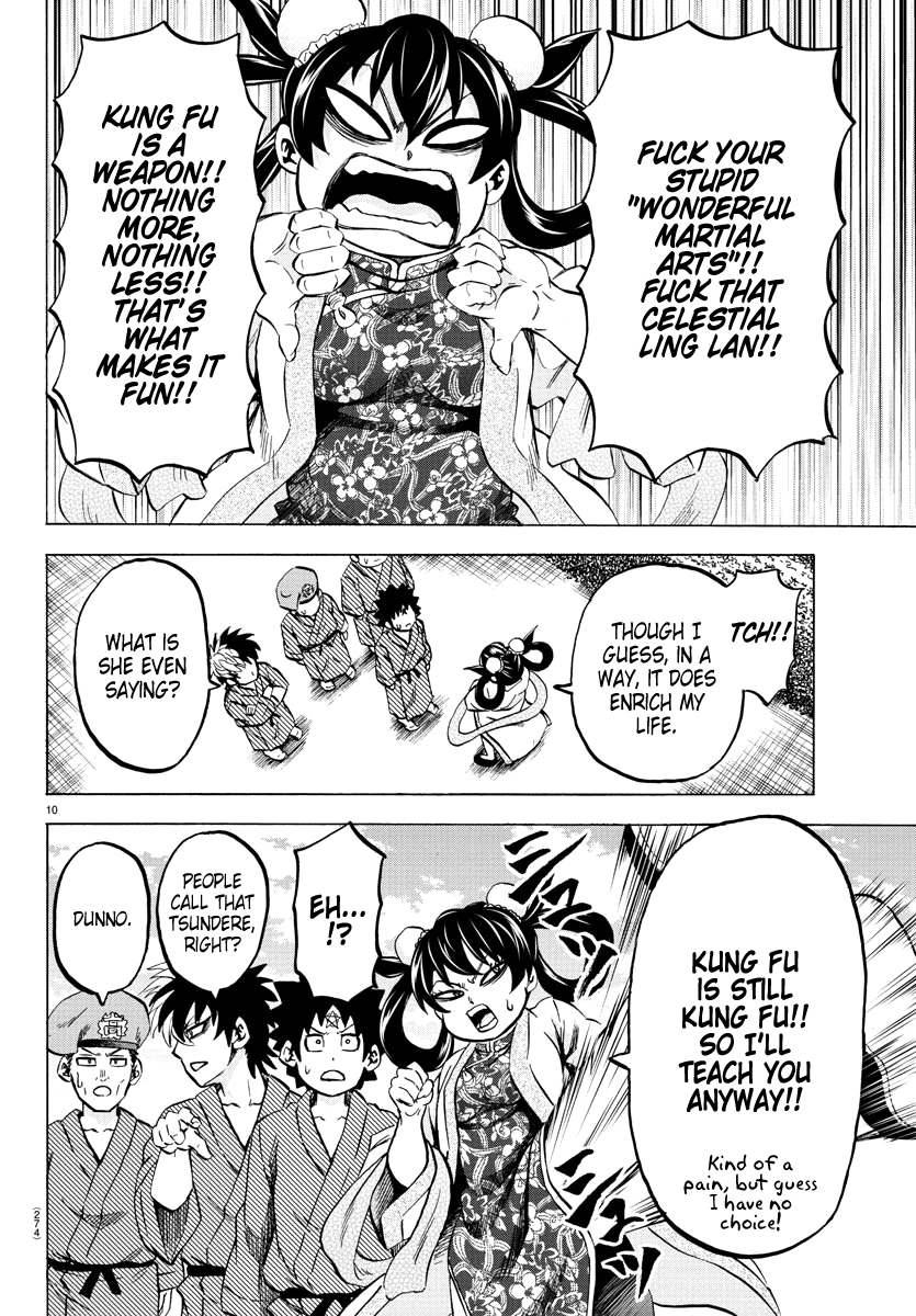 Rokudou no Onna-tachi Chapter 110 page 10 - Chapter 110: Thing You Need To Know About Kung Fu