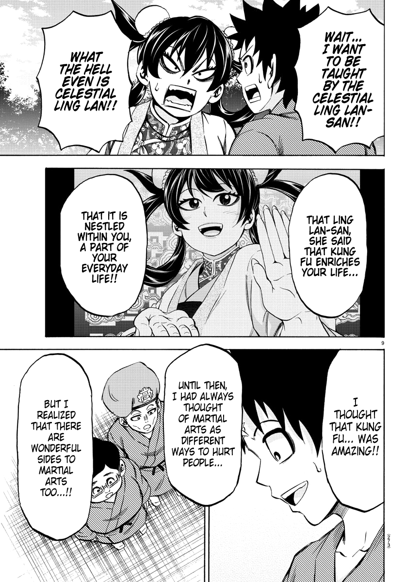 Rokudou no Onna-tachi Chapter 110 page 9 - Chapter 110: Thing You Need To Know About Kung Fu