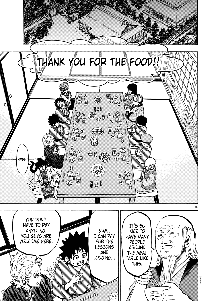 Rokudou no Onna-tachi Chapter 111 page 15 - Chapter 111: The Shape of Martial Art