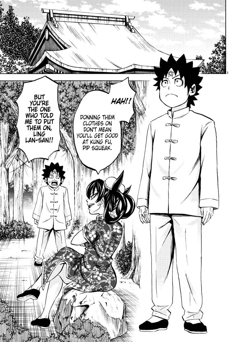 Rokudou no Onna-tachi Chapter 111 page 3 - Chapter 111: The Shape of Martial Art