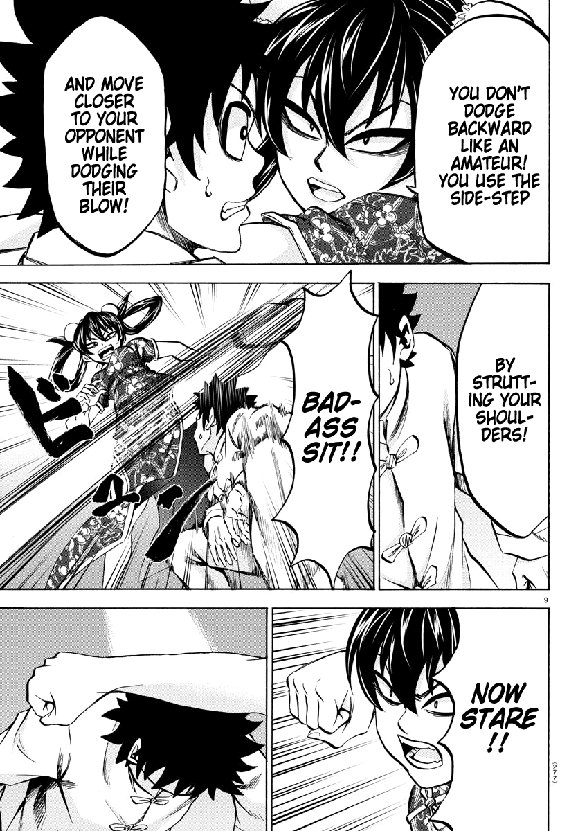 Rokudou no Onna-tachi Chapter 113 page 9 - Chapter 113: Piled Up Meanings
