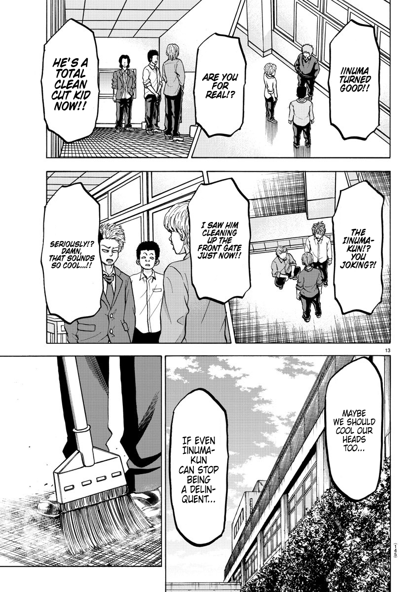 Rokudou no Onna-tachi Chapter 130 page 13 - Chapter 130: Clean Cut Iinuma