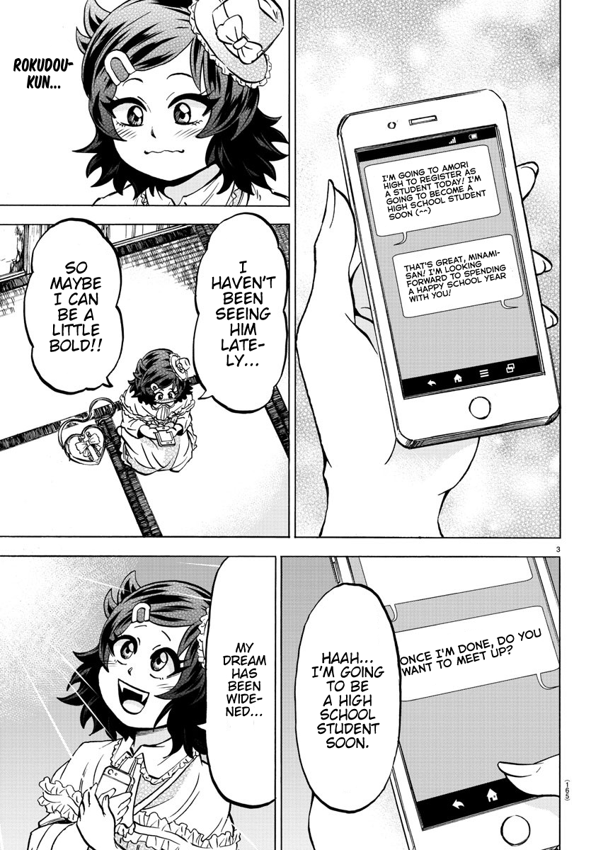 Rokudou no Onna-tachi Chapter 131 page 3 - Chapter 131: Minami Prepares To Go To School