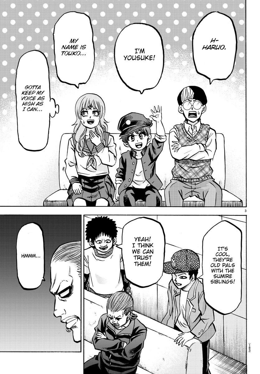 Rokudou no Onna-tachi Chapter 137 page 3 - Chapter 137: The Cowardly Banchou