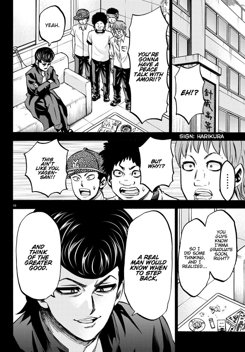 Rokudou no Onna-tachi Chapter 143 page 10 - Chapter 143: A Banchou's Condition