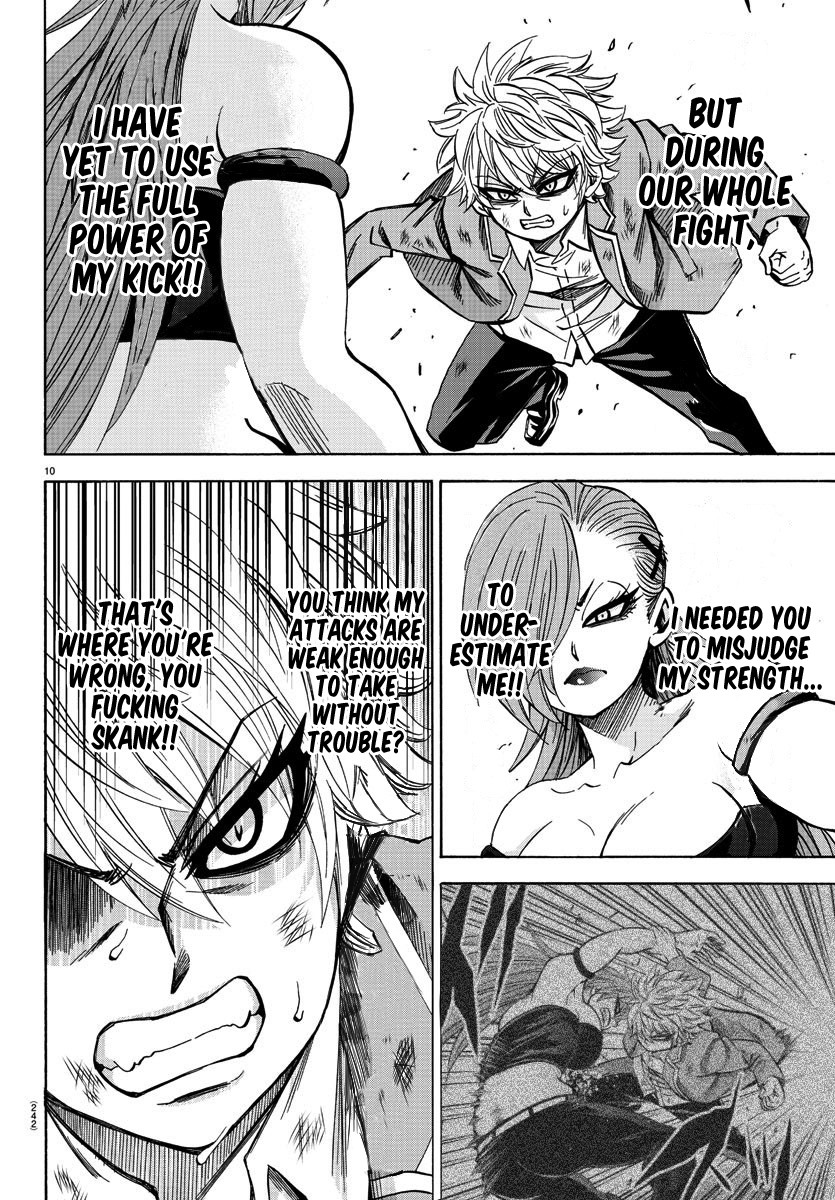 Rokudou no Onna-tachi Chapter 154 page 10 - Chapter 154: Girls' Willpower