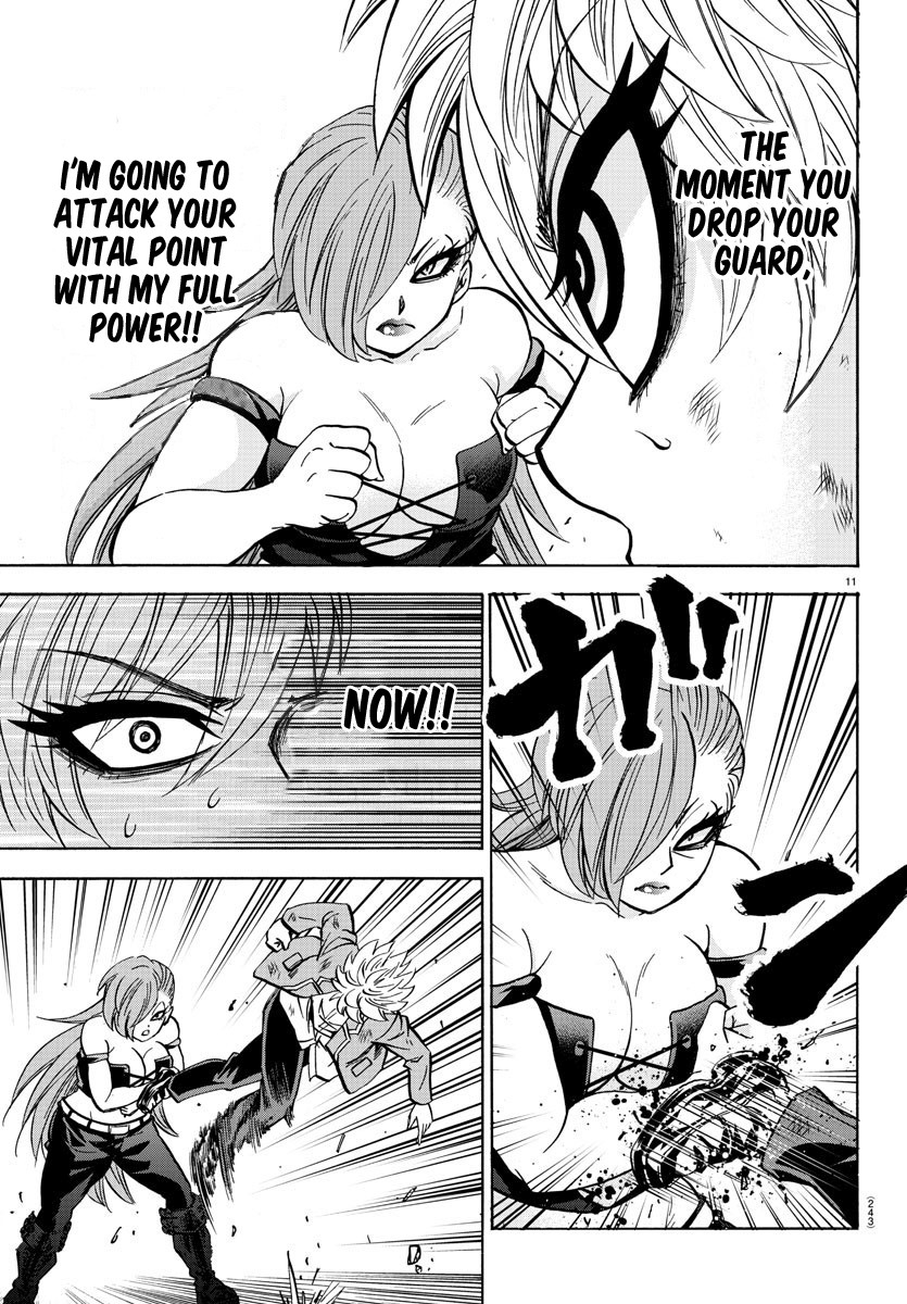 Rokudou no Onna-tachi Chapter 154 page 11 - Chapter 154: Girls' Willpower