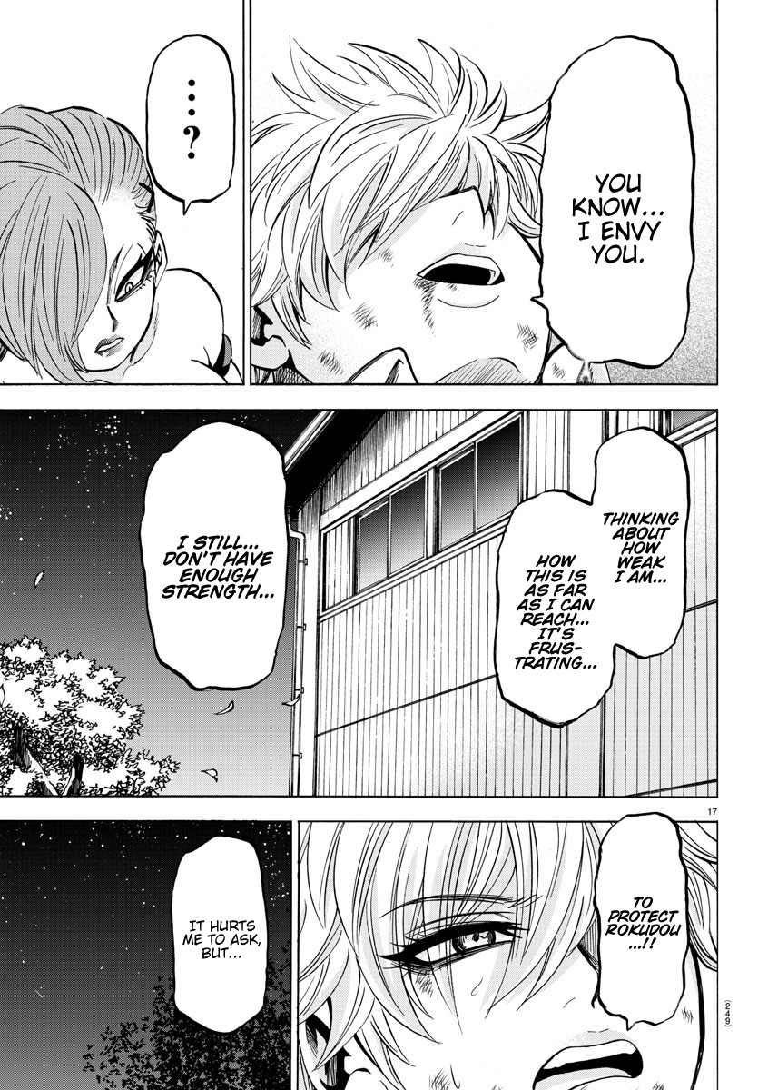 Rokudou no Onna-tachi Chapter 154 page 15 - Chapter 154: Girls' Willpower