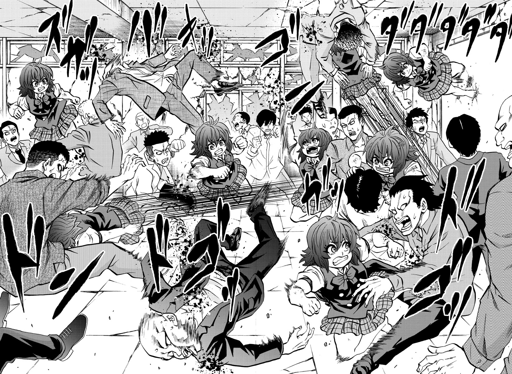 Rokudou no Onna-tachi Chapter 208 page 6 - Chapter 208: 100-Man Kumite