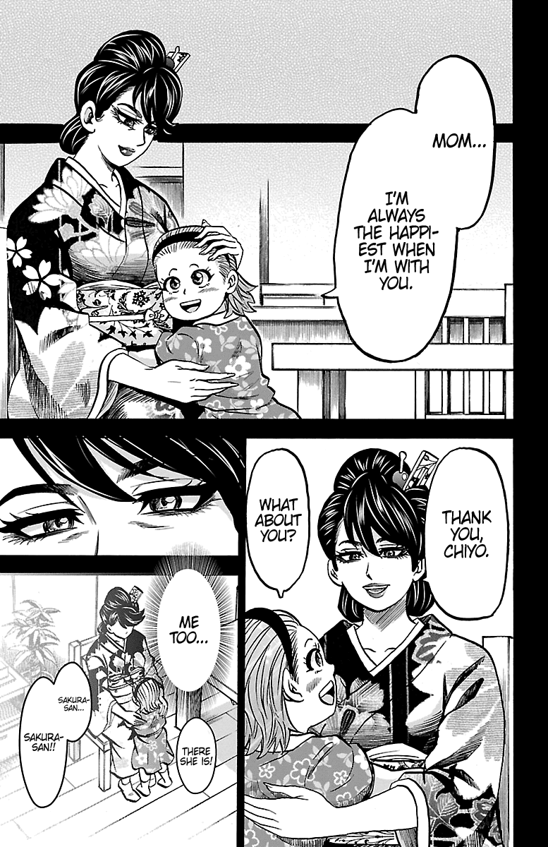Rokudou no Onna-tachi Chapter 228 page 7 - Chapter 228: Tendou & Chiyo