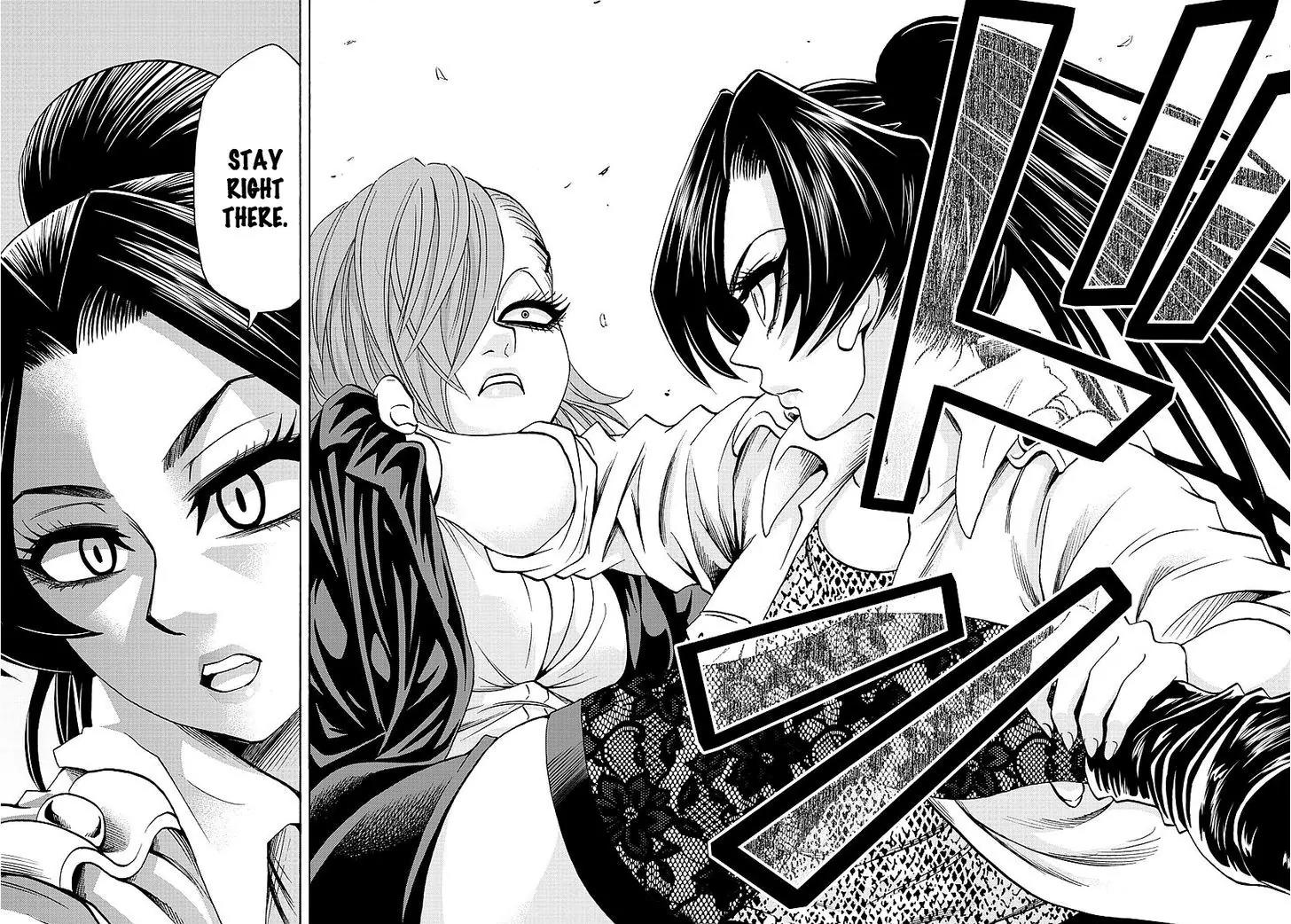 Rokudou no Onna-tachi Chapter 51 page 15 - Chapter 51: The Ryuugu Leader