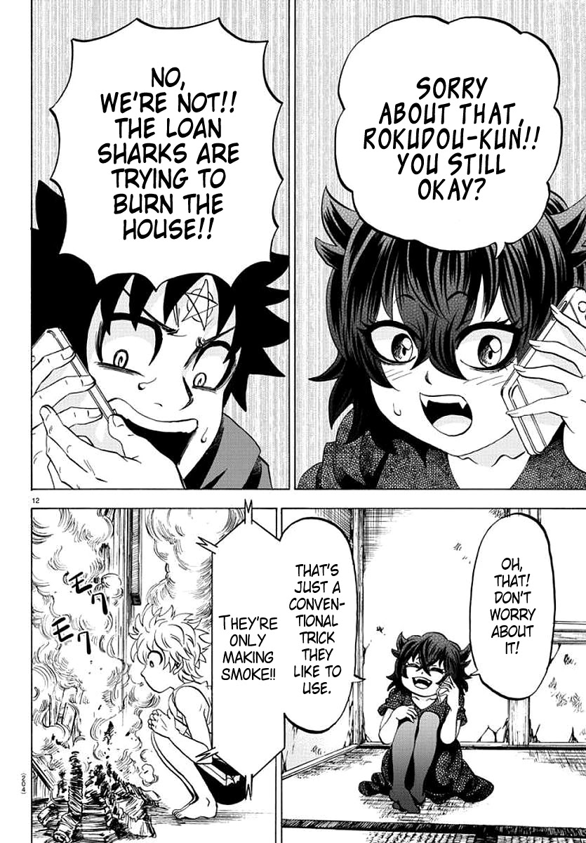 Rokudou no Onna-tachi Chapter 86 page 12 - Chapter 86: Whose Side Are You On?
