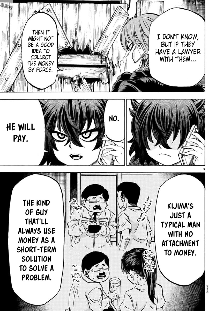 Rokudou no Onna-tachi Chapter 86 page 9 - Chapter 86: Whose Side Are You On?