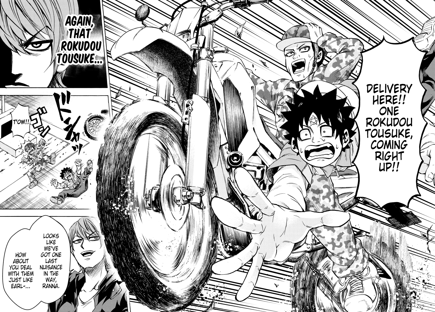 Rokudou no Onna-tachi Chapter 91 page 13 - Chapter 91: Jin's Bodyguard