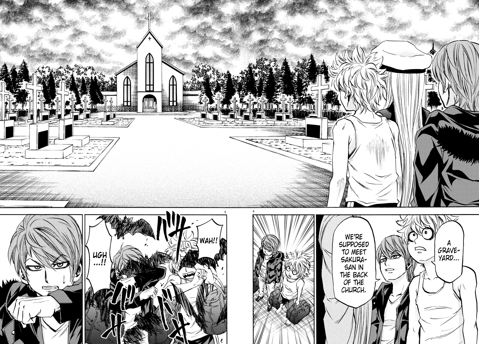 Rokudou no Onna-tachi Chapter 91 page 4 - Chapter 91: Jin's Bodyguard