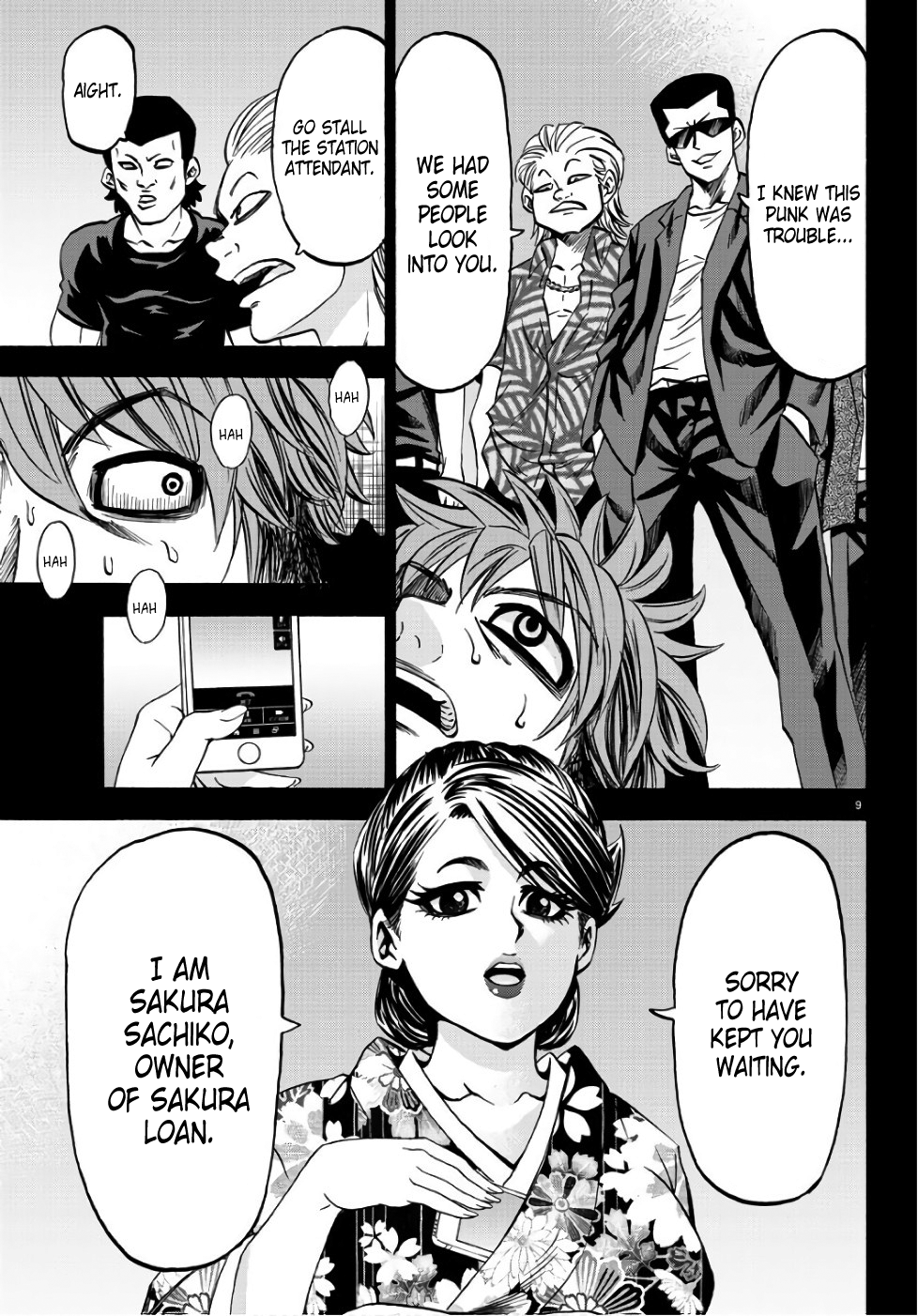 Rokudou no Onna-tachi Chapter 93 page 11 - Chapter 93: Sakura, The Sponsor