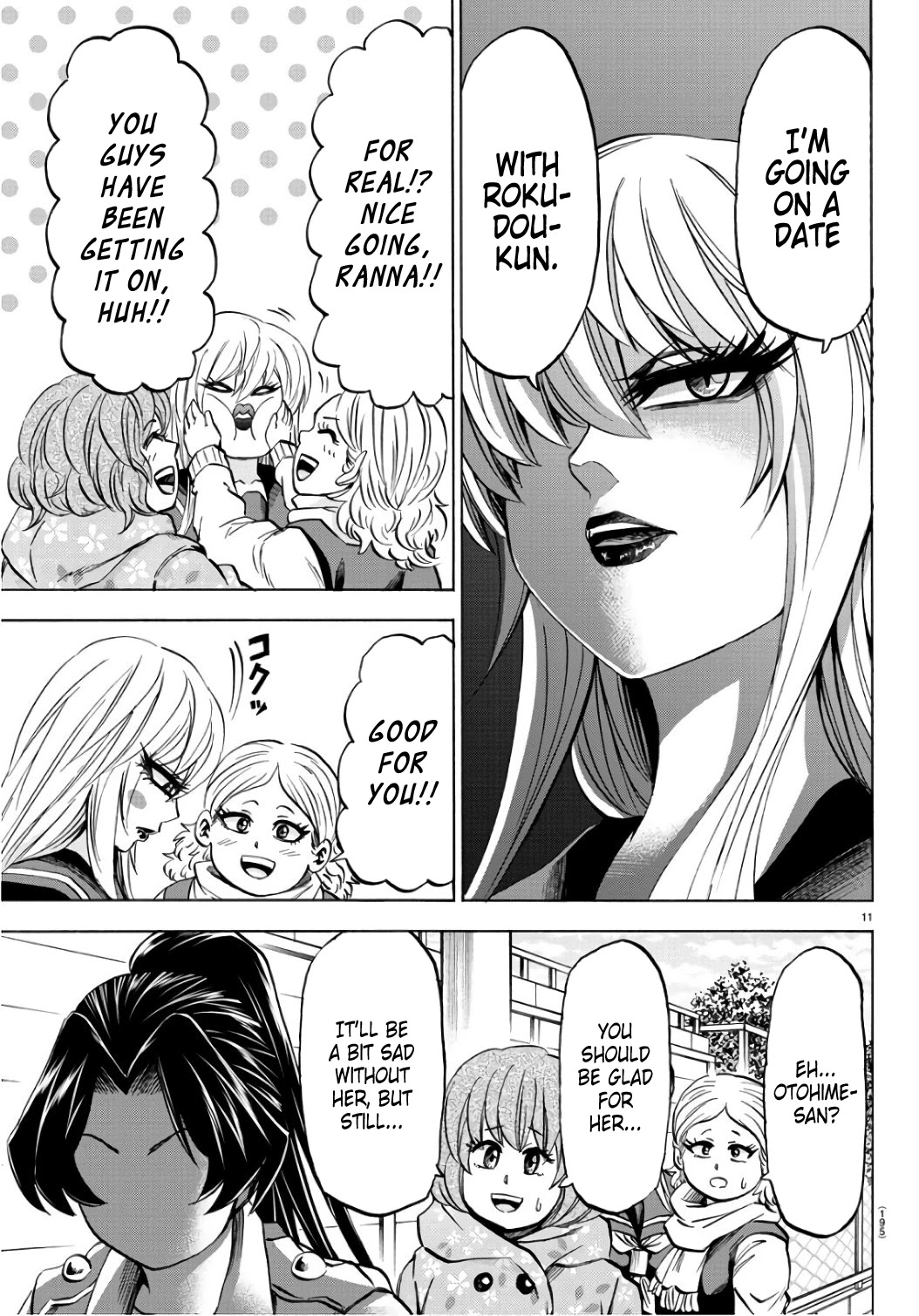 Rokudou no Onna-tachi Chapter 98 page 11 - Chapter 98: The Date
