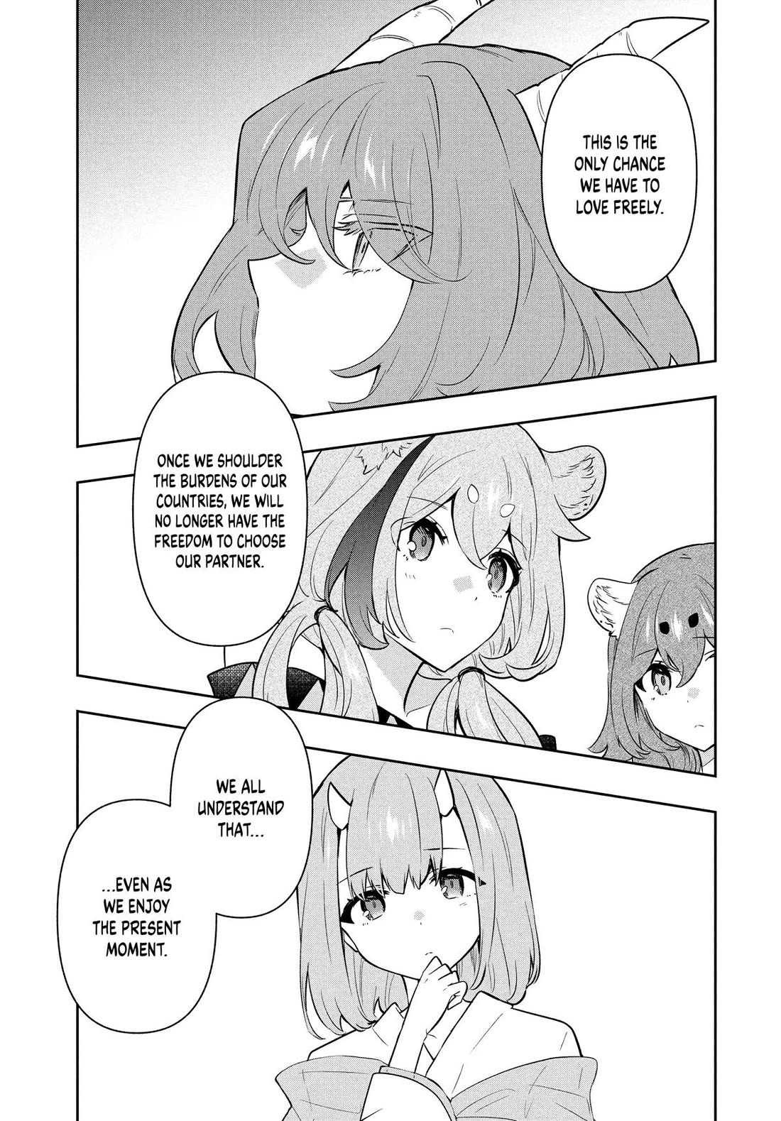 Rokuhime wa Kami Goe ni Koi ni Suru Chapter 101 page 11 - Chapter 101