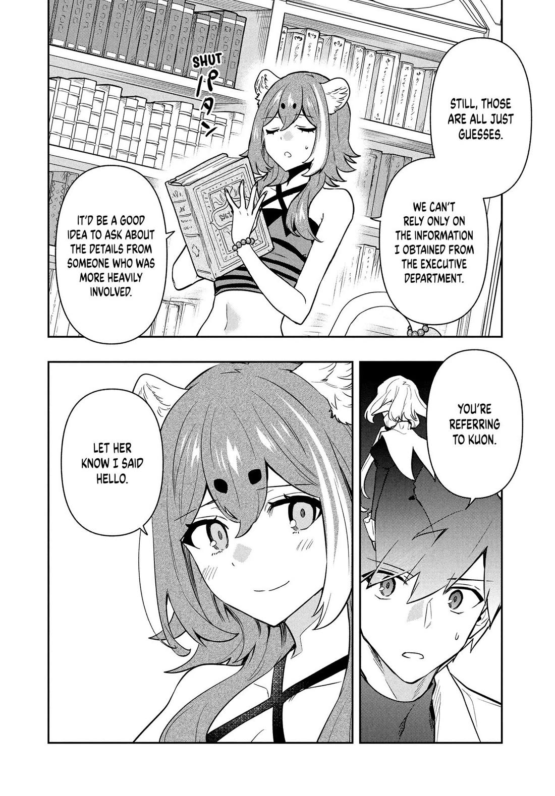 Rokuhime wa Kami Goe ni Koi ni Suru Chapter 102 page 14 - Chapter 102