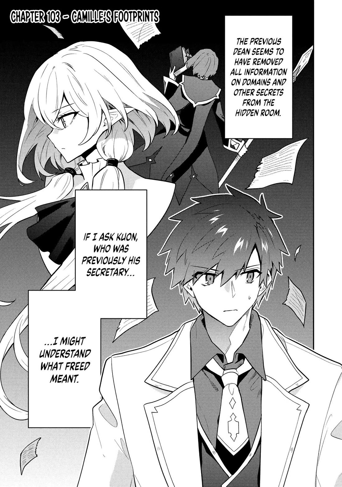 Rokuhime wa Kami Goe ni Koi ni Suru Chapter 103 page 3 - Chapter 103
