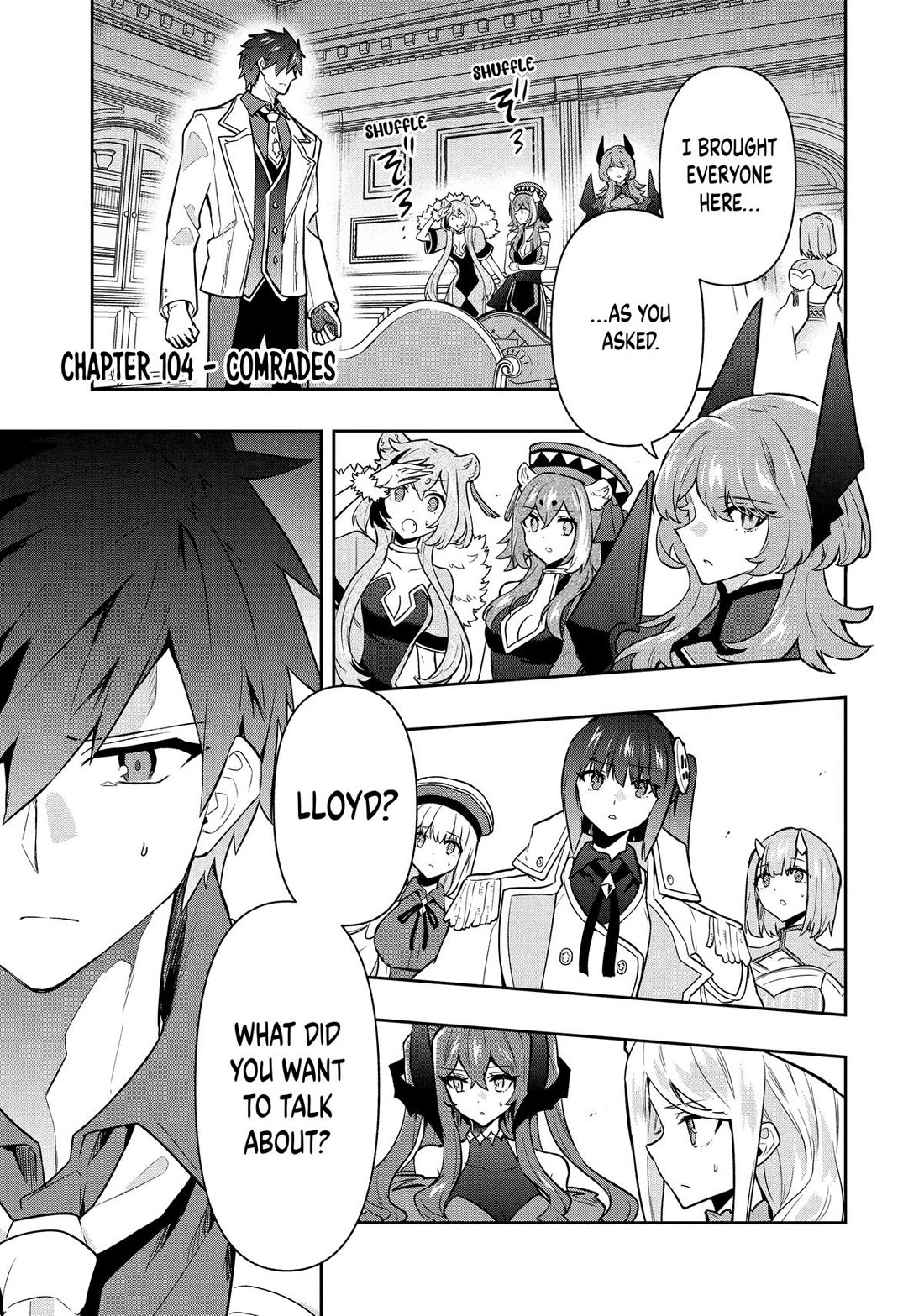 Rokuhime wa Kami Goe ni Koi ni Suru Chapter 104 page 1 - Chapter 104