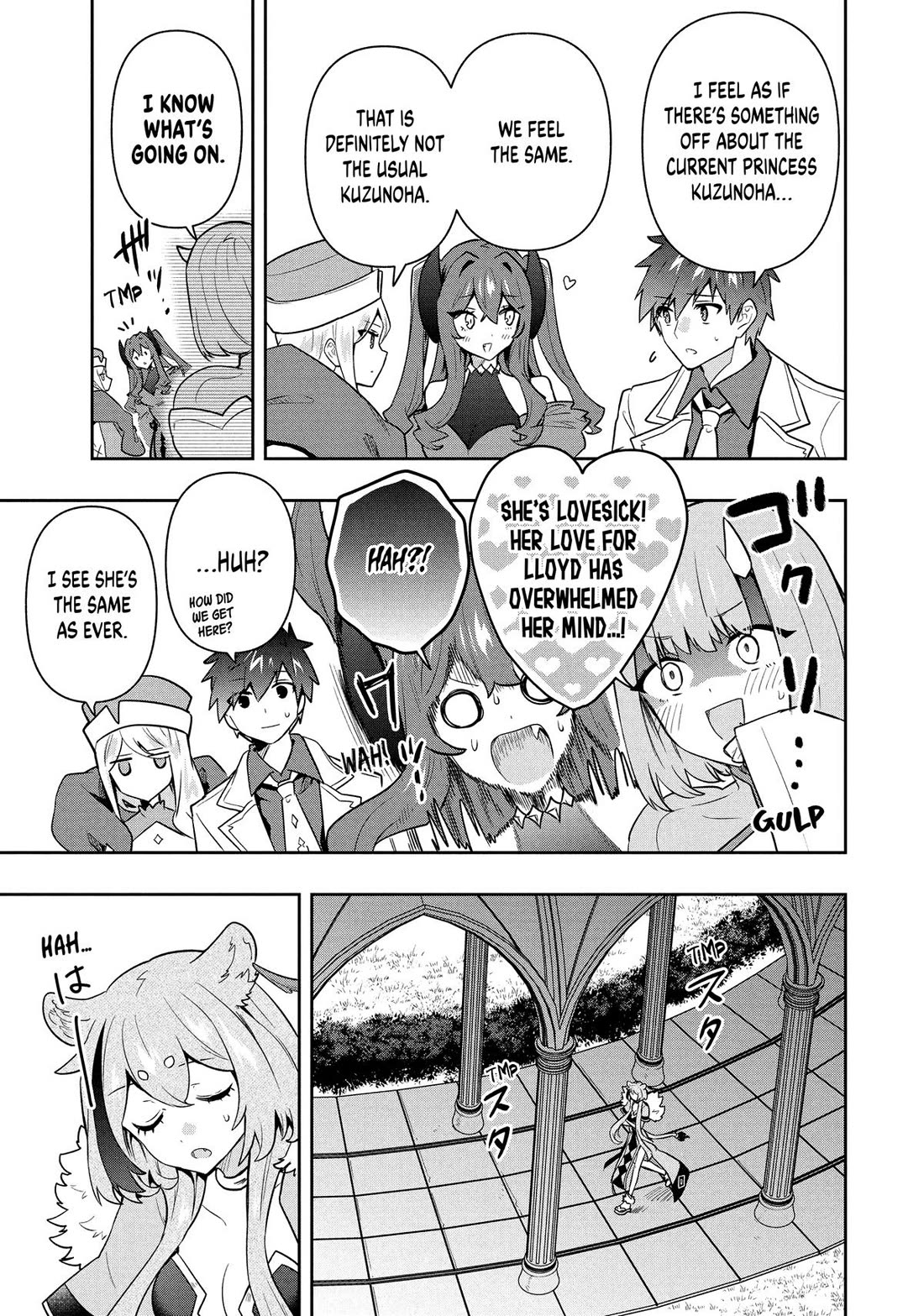Rokuhime wa Kami Goe ni Koi ni Suru Chapter 107 page 3 - Chapter 107