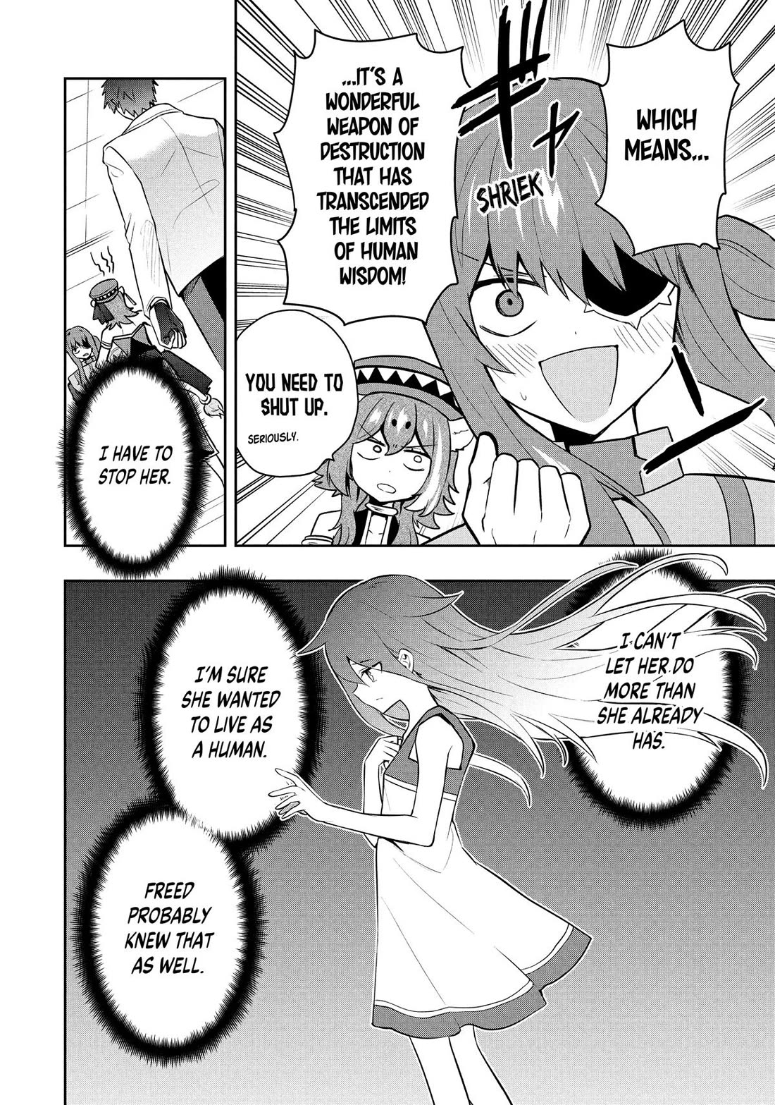 Rokuhime wa Kami Goe ni Koi ni Suru Chapter 116 page 12 - Chapter 116