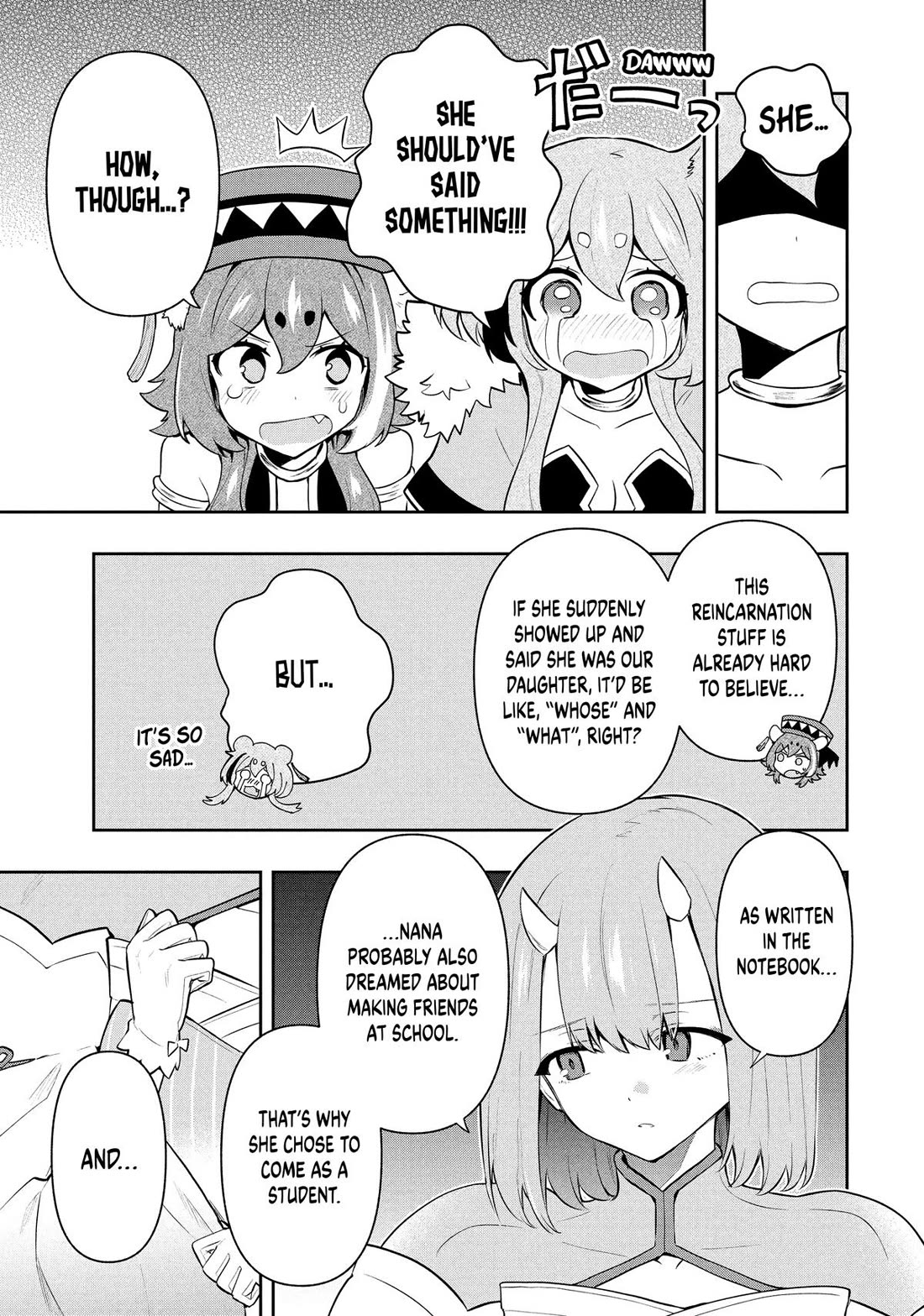 Rokuhime wa Kami Goe ni Koi ni Suru Chapter 116 page 9 - Chapter 116