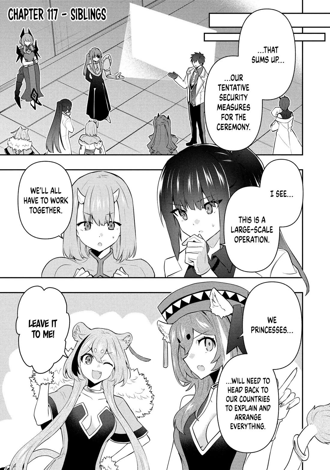 Rokuhime wa Kami Goe ni Koi ni Suru Chapter 117 page 4 - Chapter 117