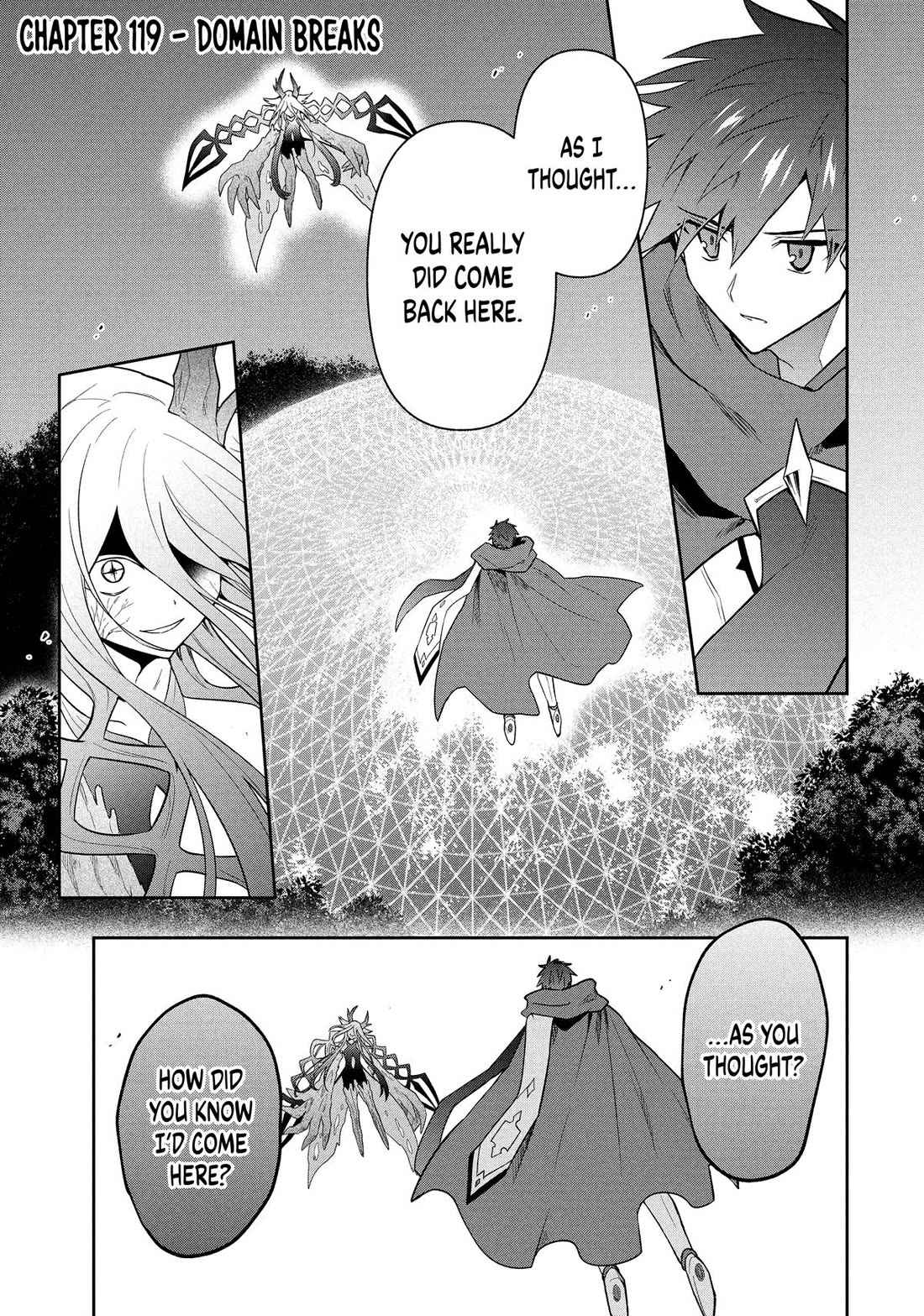 Rokuhime wa Kami Goe ni Koi ni Suru Chapter 119 page 1 - Chapter 119
