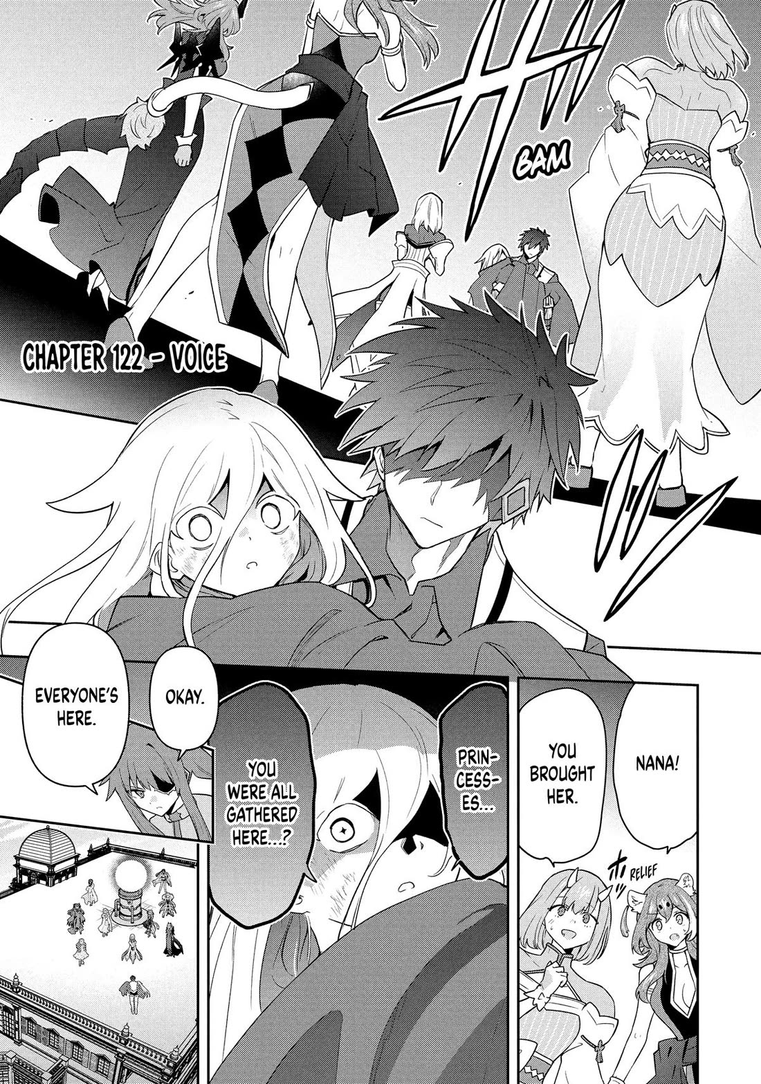 Rokuhime wa Kami Goe ni Koi ni Suru Chapter 122 page 1 - Chapter 122