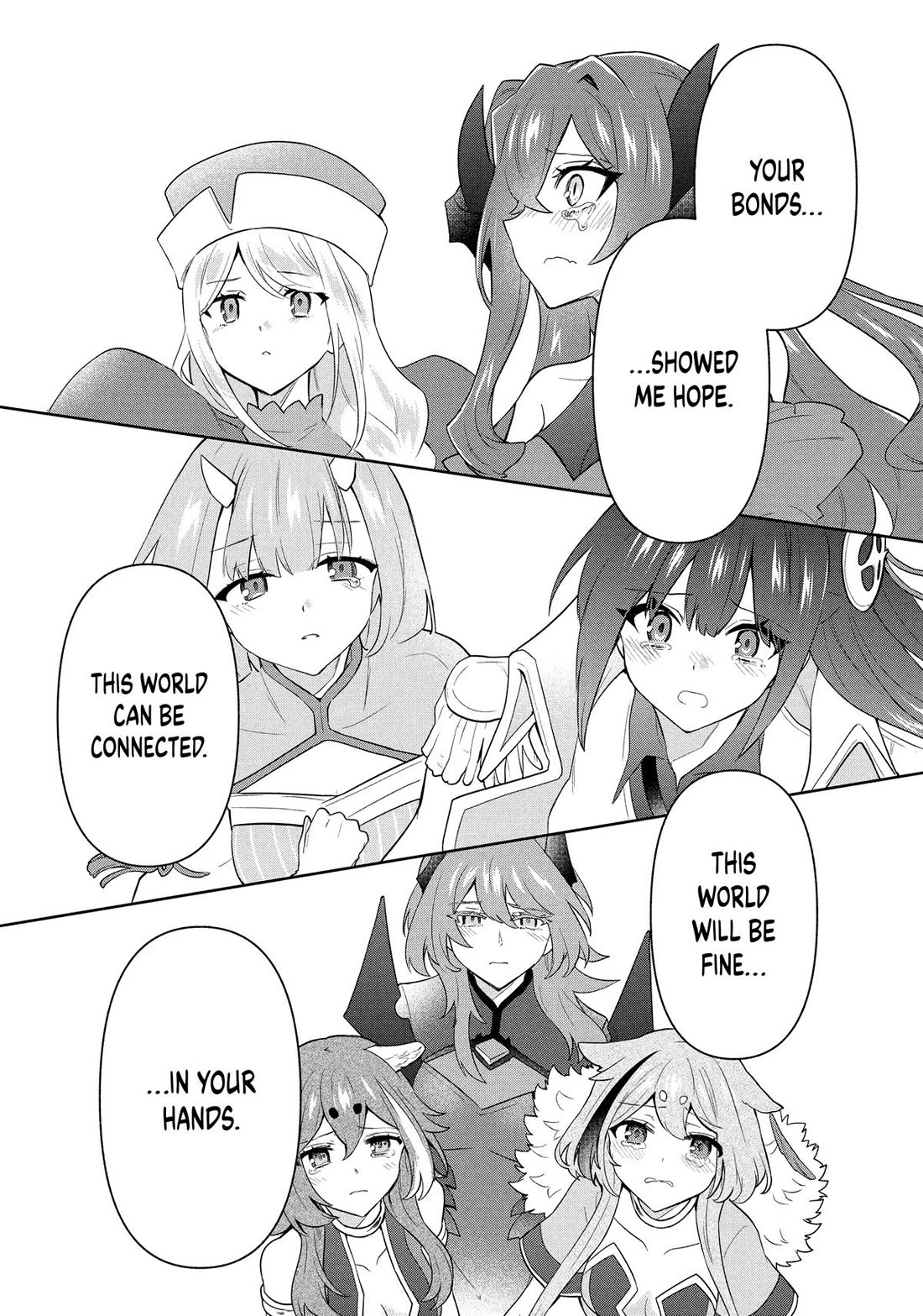 Rokuhime wa Kami Goe ni Koi ni Suru Chapter 123 page 14 - Chapter 123 [END]