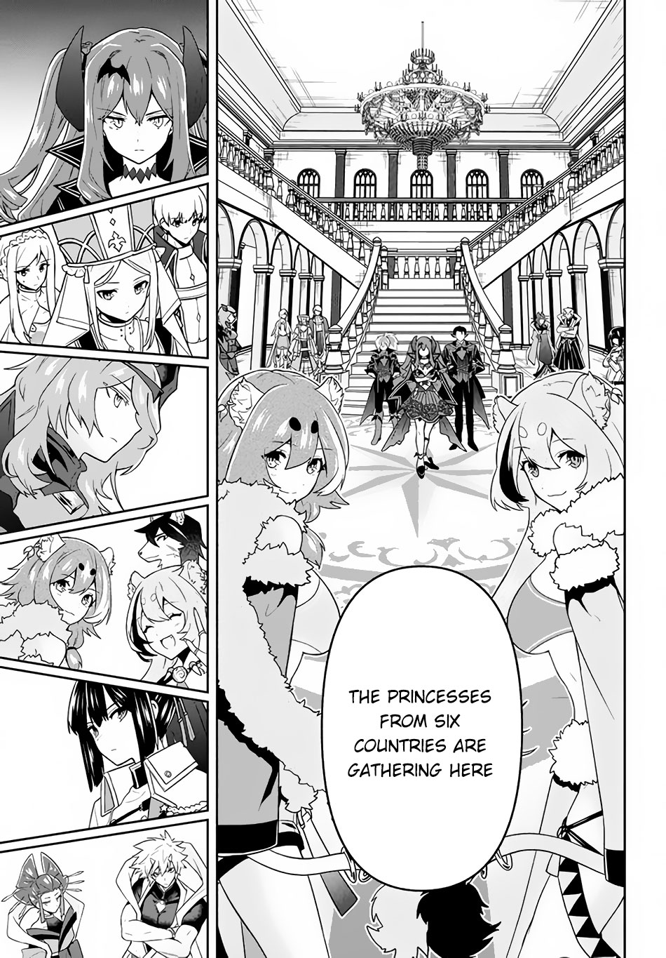 Rokuhime wa Kami Goe ni Koi ni Suru Chapter 14 page 8 - Chapter 14: The Assembled Princesses