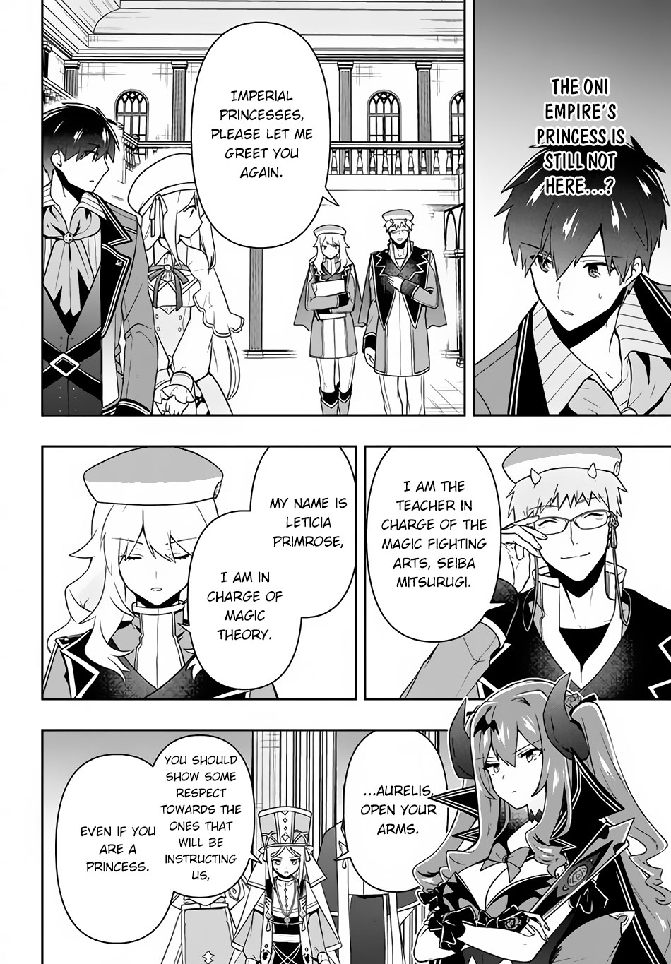 Rokuhime wa Kami Goe ni Koi ni Suru Chapter 14 page 9 - Chapter 14: The Assembled Princesses