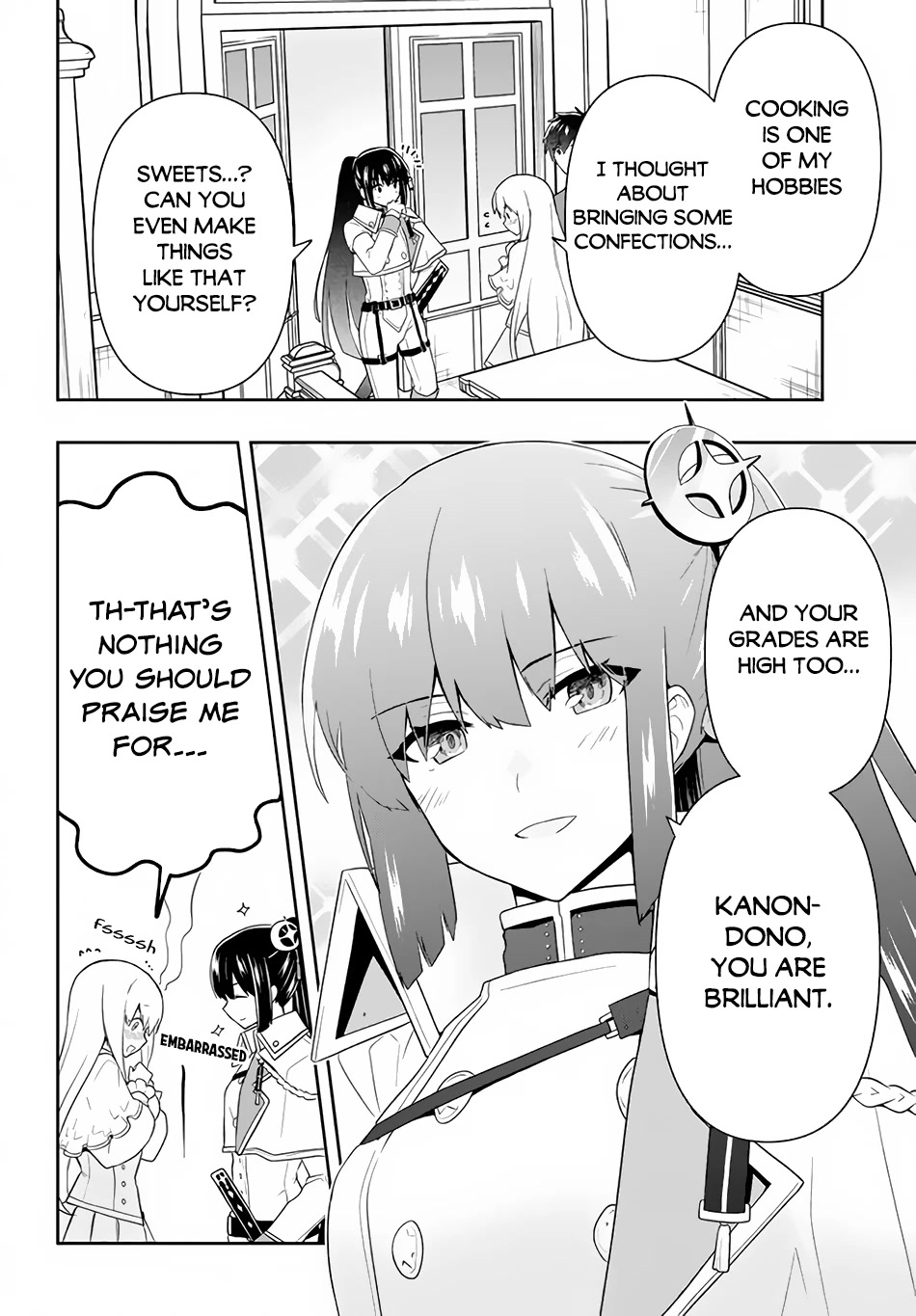 Rokuhime wa Kami Goe ni Koi ni Suru Chapter 20 page 17 - Chapter 20: The Silver Guard Knight