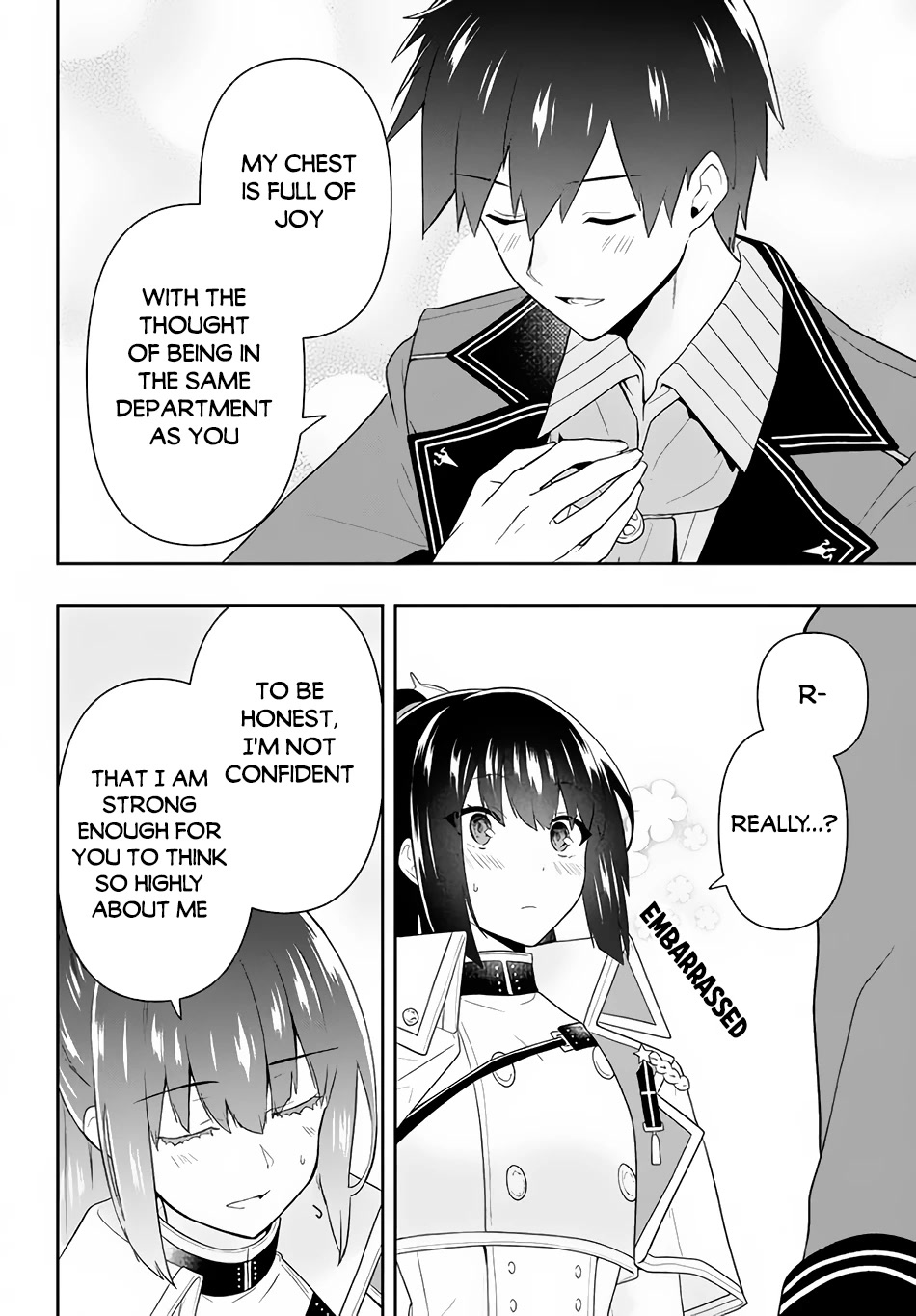 Rokuhime wa Kami Goe ni Koi ni Suru Chapter 20 page 19 - Chapter 20: The Silver Guard Knight